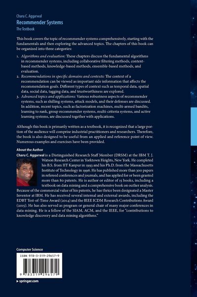 Produktbild: Recommender Systems