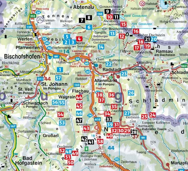 Produktbild: ROTHER Wanderf&uuml;hrer Dachstein-Tauern West: Von H&uuml;ttau bis Obertauern. 58 Touren im Pongau