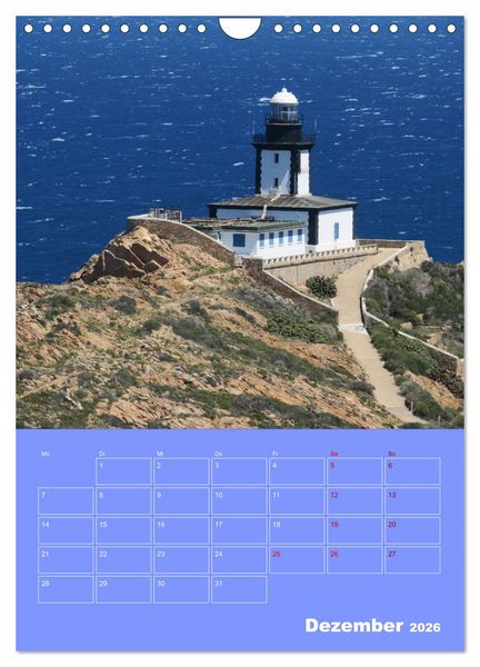 Produktbild: Fabelhaftes Korsika - Trauminsel im Mittelmeer (Wandkalender 2026 DIN A4 hoch), CALVENDO Monatskalender
