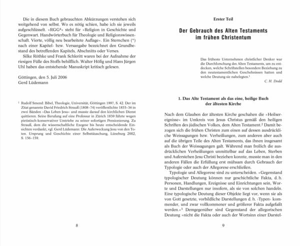 Produktbild: Altes Testament und christliche Kirche