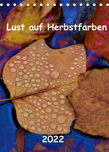 Produktbild: Lust auf Herbstfarben (Tischkalender 2022 DIN A5 hoch)