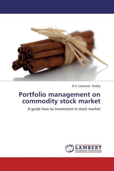 Produktbild: Reddy, D: Portfolio management on commodity stock market