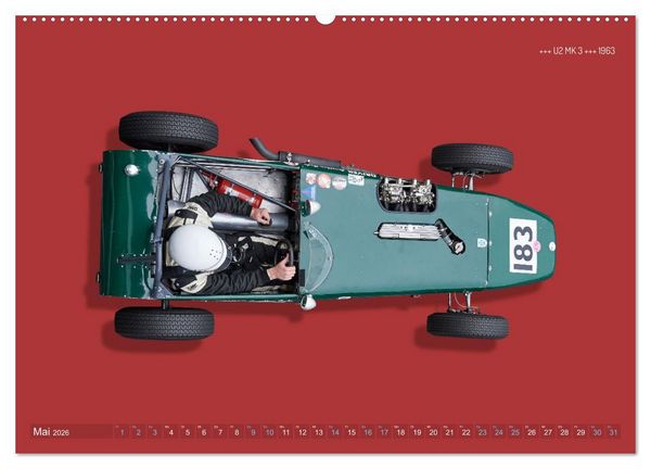Produktbild: Legenden des Rennsports - Formel Junior 1955-1965 (hochwertiger Premium Wandkalender 2026 DIN A2 quer), Kunstdruck in Hochglanz
