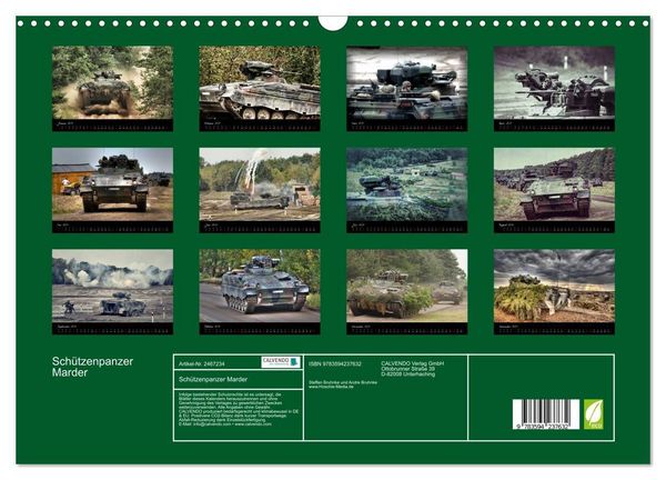 Produktbild: Sch&uuml;tzenpanzer Marder (Wandkalender 2027 DIN A3 quer), CALVENDO Monatskalender