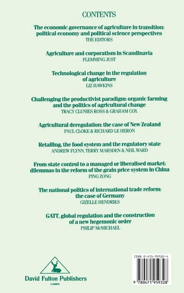 Produktbild: Regulating Agriculture