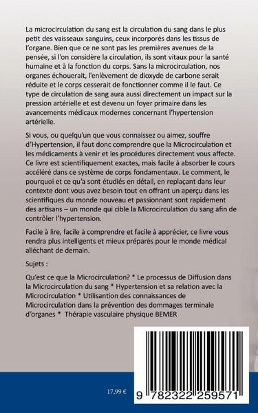Produktbild: La microcirculation du sang 101