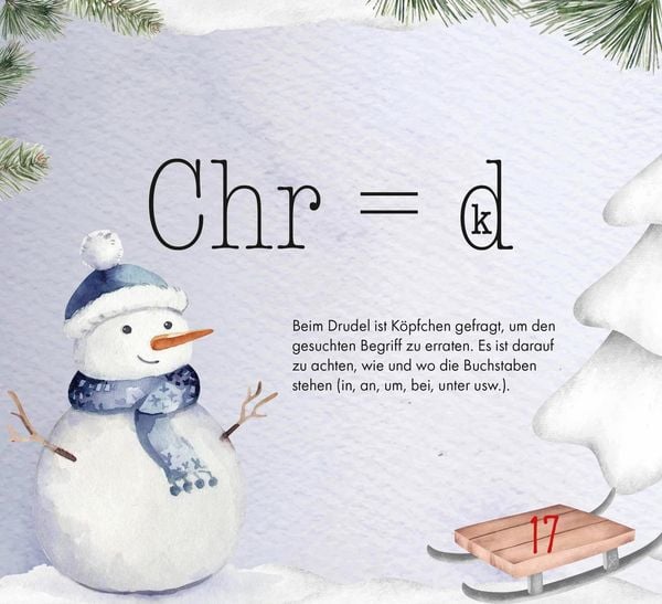 Produktbild: 24 x ultimativer R&auml;tselspa&szlig; f&uuml;r den Advent