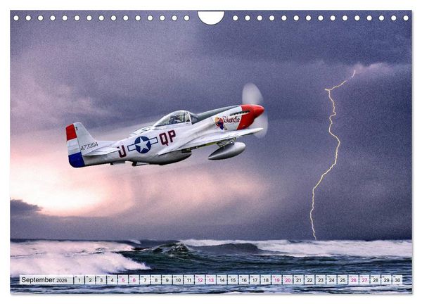 Produktbild: Modellflugzeuge in ACTION (Wandkalender 2026 DIN A4 quer), CALVENDO Monatskalender