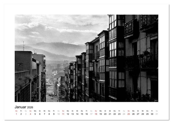 Produktbild: Bilbao - Bilder einer Stadt (Wandkalender 2026 DIN A4 quer), CALVENDO Monatskalender