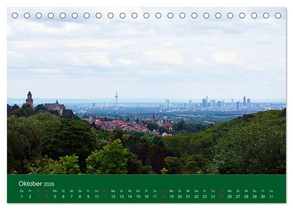 Produktbild: K&ouml;nigstein im Taunus und Umgebung (Tischkalender 2026 DIN A5 quer), CALVENDO Monatskalender