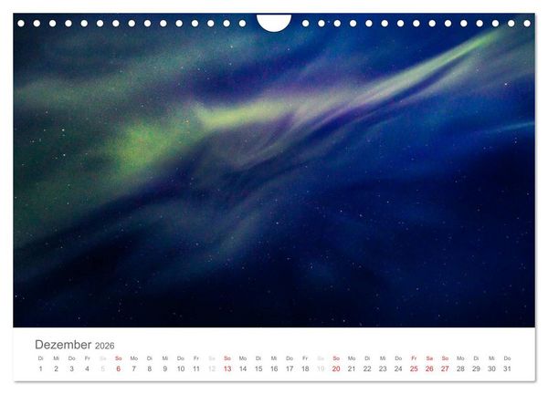 Produktbild: Skandinavien - Der mystische Norden (Wandkalender 2026 DIN A4 quer), CALVENDO Monatskalender