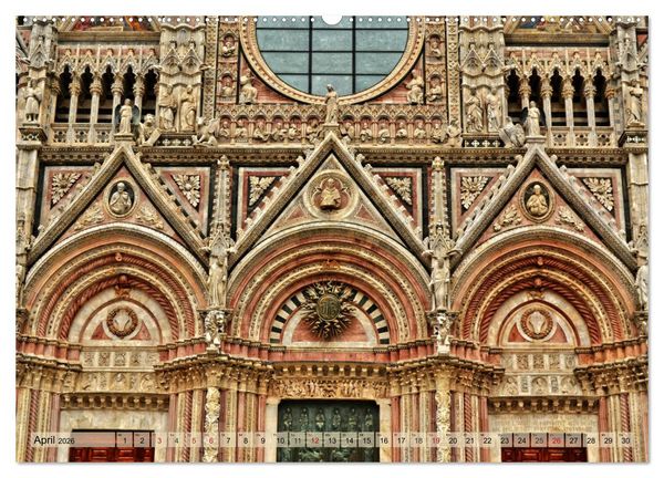 Produktbild: Sehnsucht nach SIENA (Wandkalender 2026 DIN A2 quer), CALVENDO Monatskalender