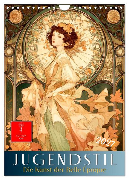 Produktbild: Jugendstil - Die Kunst der Belle &Eacute;poque (Wandkalender 2027 DIN A4 hoch), CALVENDO Monatskalender