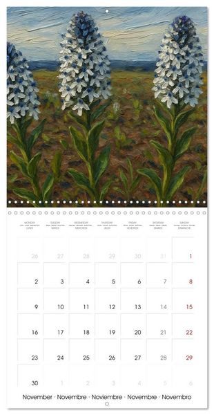 Produktbild: Eurasia Flowers (Wall Calendar 2026 12 &times; 12 Inch) CALVENDO 12 Month Wall Calendar