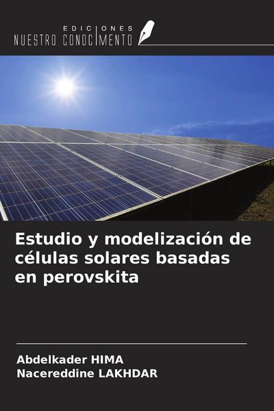 Produktbild: Estudio y modelizaci&oacute;n de c&eacute;lulas solares basadas en perovskita