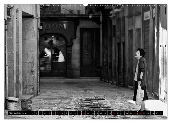 Produktbild: Streetlife Barcelona (Wandkalender 2026 DIN A2 quer), CALVENDO Monatskalender