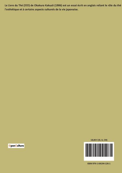 Produktbild: The book of Tea