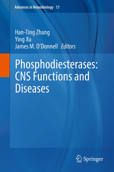 Produktbild: Phosphodiesterases: CNS Functions and Diseases