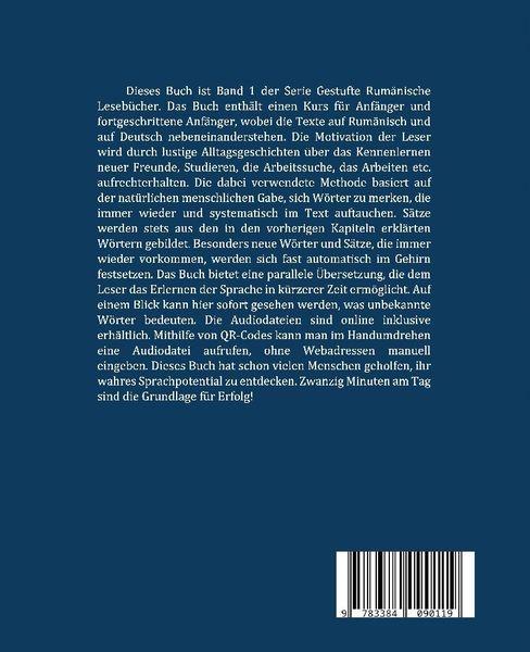 Produktbild: Lerne Rum&auml;nische Sprache: Das Erste Rum&auml;nische Lesebuch f&uuml;r Anf&auml;nger