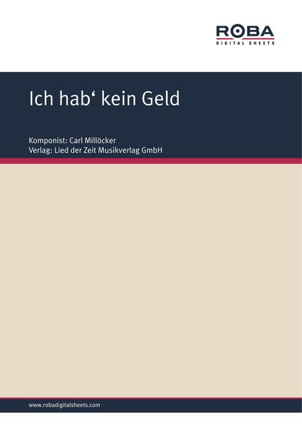 Produktbild: Ich hab' kein Geld