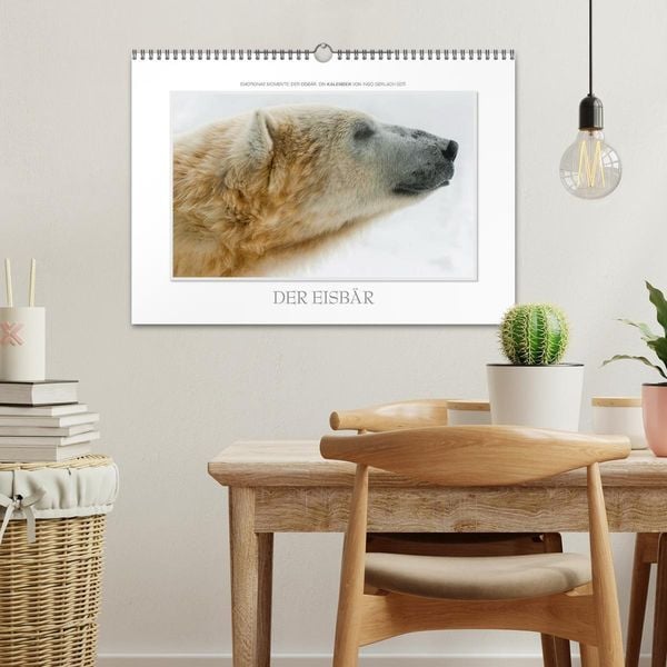 Produktbild: Emotionale Momente: Der Eisb&auml;r. (Wandkalender 2026 DIN A3 quer), CALVENDO Monatskalender