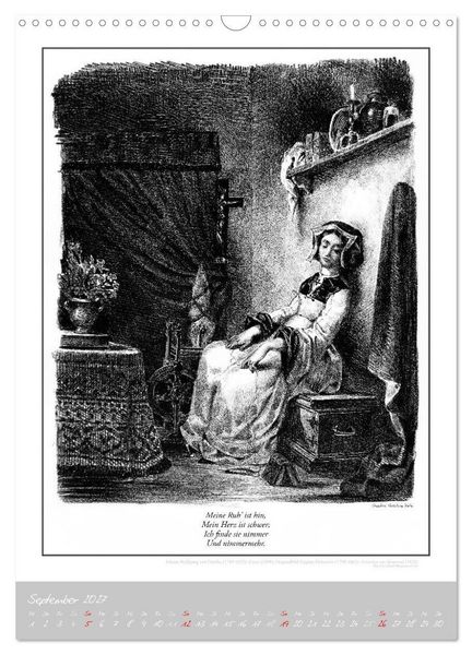 Produktbild: Faust - Weltliteraturkalender (Wandkalender 2027 DIN A3 hoch), CALVENDO Monatskalender