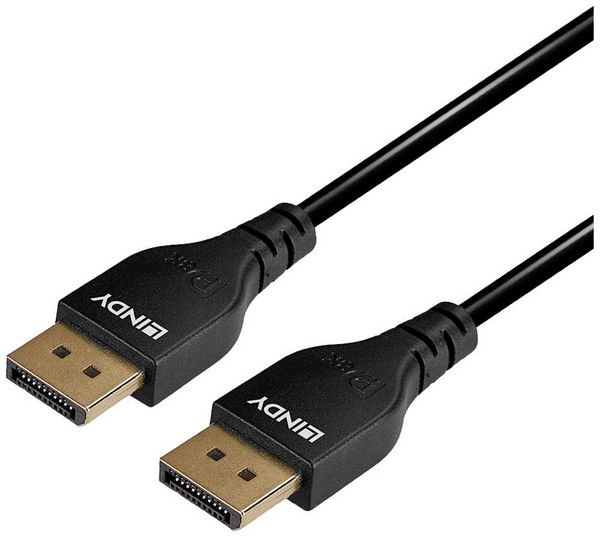 Produktbild: LINDY DisplayPort Anschlusskabel DisplayPort Stecker 3m Schwarz 36463 DisplayPort-Kabel