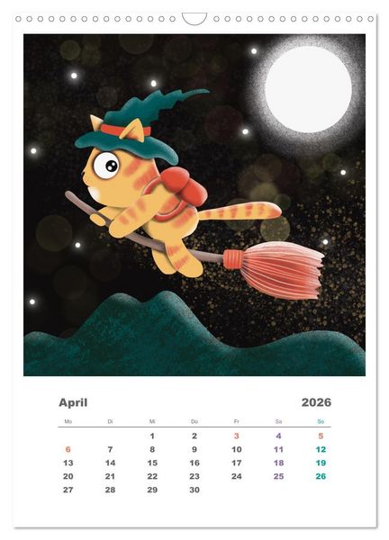 Produktbild: Leopold der Dritte - Ein Kater zum Knuddeln (Wandkalender 2026 DIN A3 hoch), CALVENDO Monatskalender