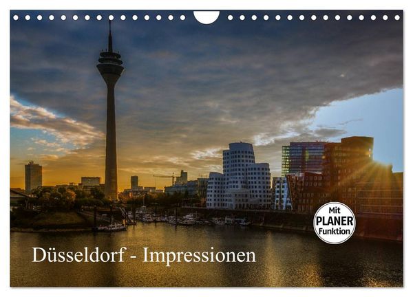 Produktbild: D&uuml;sseldorf - Impressionen (Wandkalender 2026 DIN A4 quer), CALVENDO Monatskalender