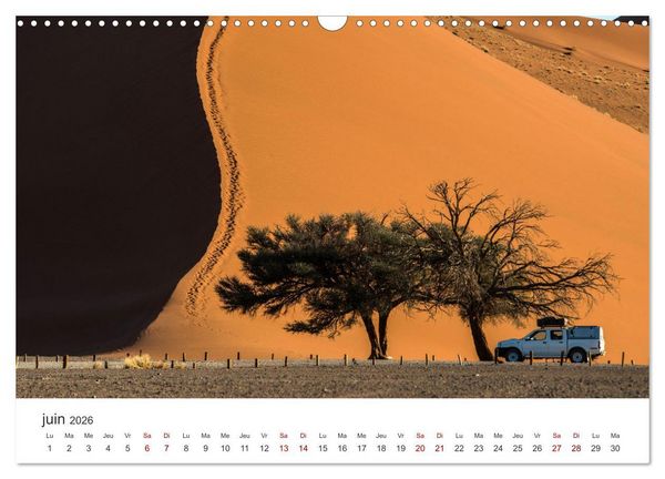 Produktbild: Des&eacute;rt namibien (Calendrier mural 2026 DIN A3 vertical), CALVENDO calendrier mensuel