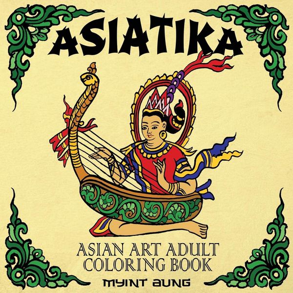 Produktbild: Asiatika Asian Art Adult Coloring Book