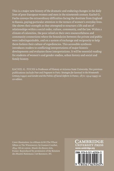 Produktbild: Gender and Poverty in Nineteenth-Century Europe