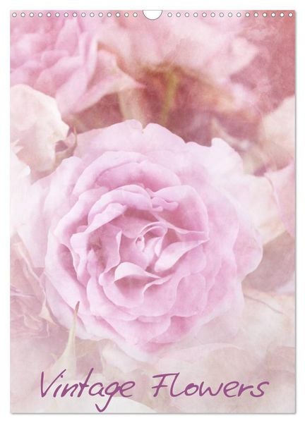 Produktbild: Vintage Flowers (Wandkalender 2026 DIN A3 hoch), CALVENDO Monatskalender