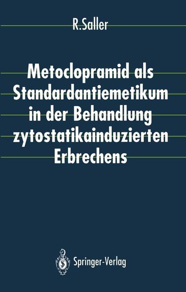 Produktbild: Metoclopramid als Standardantiemetikum in der Behandlung zytostatikainduzierten Erbrechens