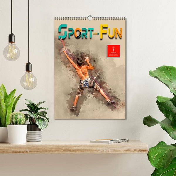 Produktbild: Sport und Fun (Wandkalender 2026 DIN A3 hoch), CALVENDO Monatskalender