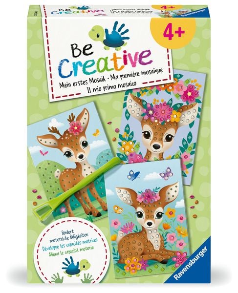 Produktbild: BeCreative Midi - Bastelset DIY Mosaik Mein Bambi