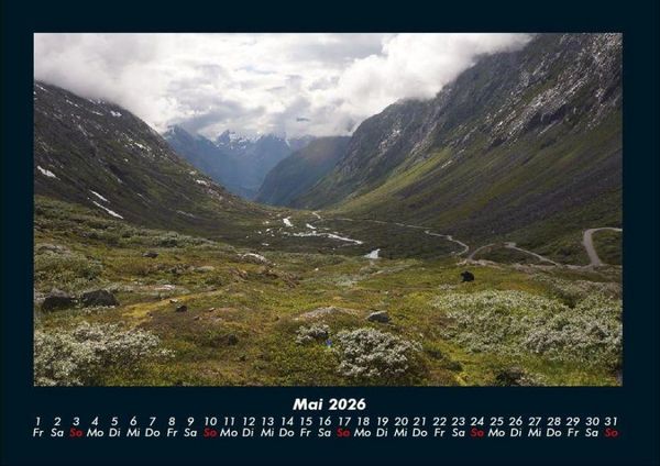 Produktbild: Berge 2026 Fotokalender DIN A4