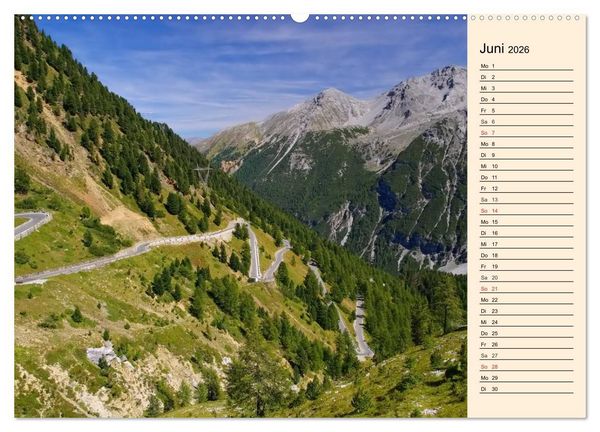 Produktbild: S&uuml;dtirol - Zwischen Ortler und Dolomiten (hochwertiger Premium Wandkalender 2026 DIN A2 quer), Kunstdruck in Hochglanz