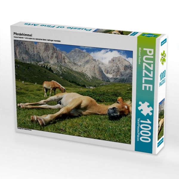 Produktbild: CALVENDO Puzzle Pferdehimmel | 1000 Teile Lege-Gr&ouml;&szlig;e 64x48cm Foto-Puzzle f&uuml;r gl&uuml;ckliche Stunden
