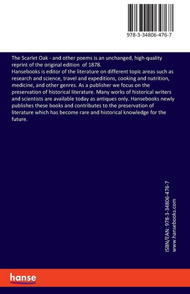 Produktbild: The Scarlet Oak