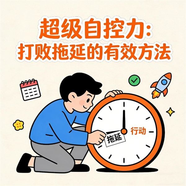 超级自控力:打败拖延的有效方法 - 倪彩, MP3, 4069828676619