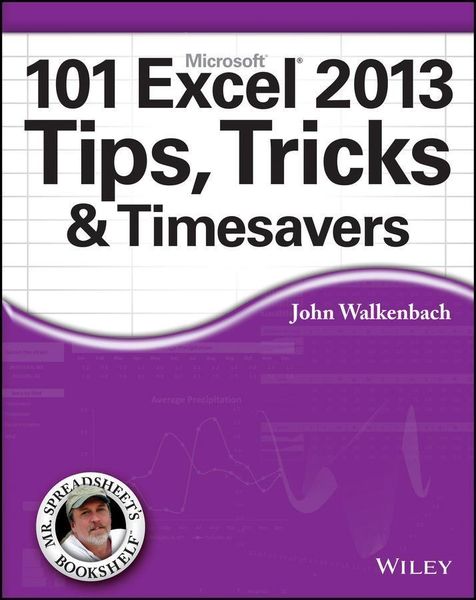 Produktbild: 101 Excel 2013 Tips, Tricks and Timesavers