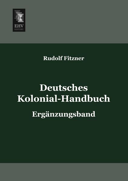Produktbild: Deutsches Kolonial-Handbuch