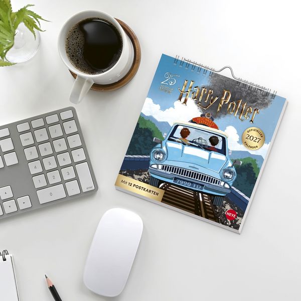 Produktbild: Harry Potter Postkartenkalender 2027