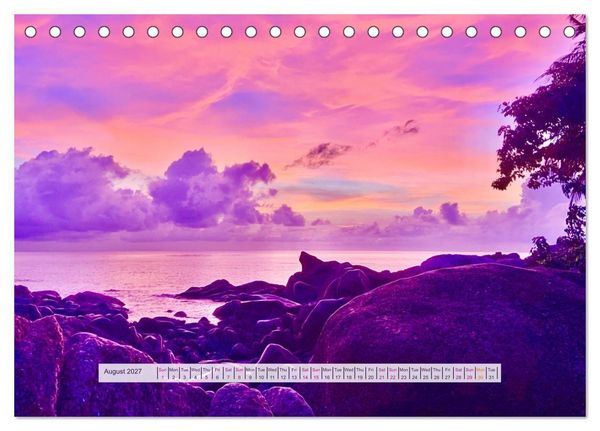 Produktbild: Shorelines of the World (Desk Calendar 2027 DIN A5 landscape), CALVENDO 12 Month DeskCalendar