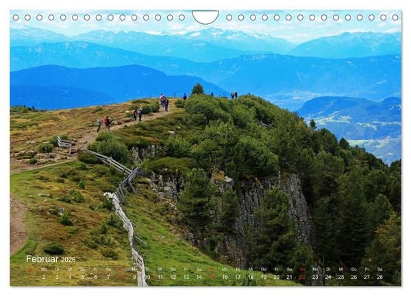 Produktbild: Urlaub auf der Seiser Alm (Wandkalender 2026 DIN A4 quer), CALVENDO Monatskalender