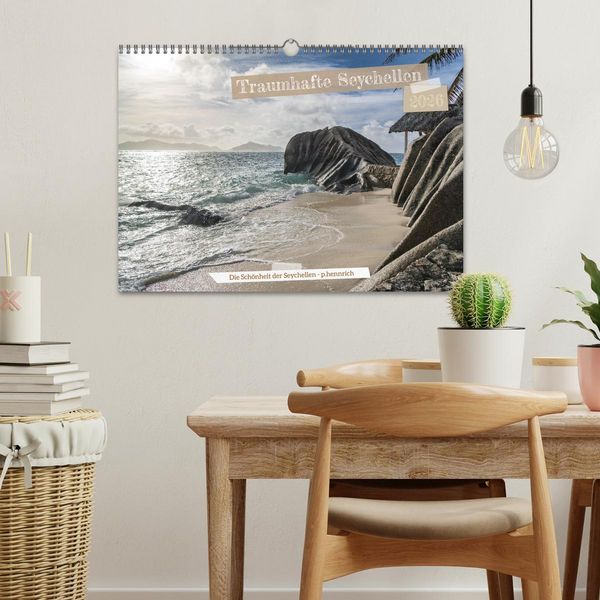 Produktbild: Traumhafte Seychellen (Wandkalender 2026 DIN A3 quer), CALVENDO Monatskalender