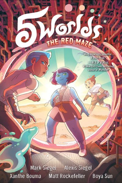 Produktbild: Siegel, A: 5 Worlds Book 3: The Red Maze
