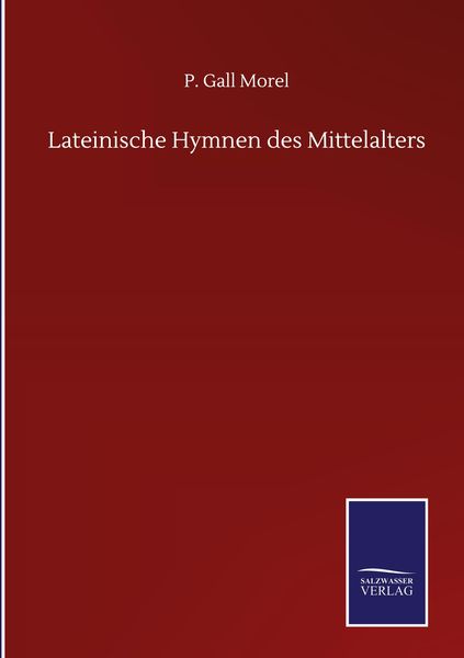 Produktbild: Lateinische Hymnen des Mittelalters
