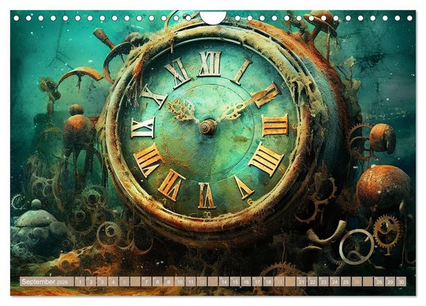 Produktbild: Surreale Uhren (Wandkalender 2026 DIN A4 quer), CALVENDO Monatskalender